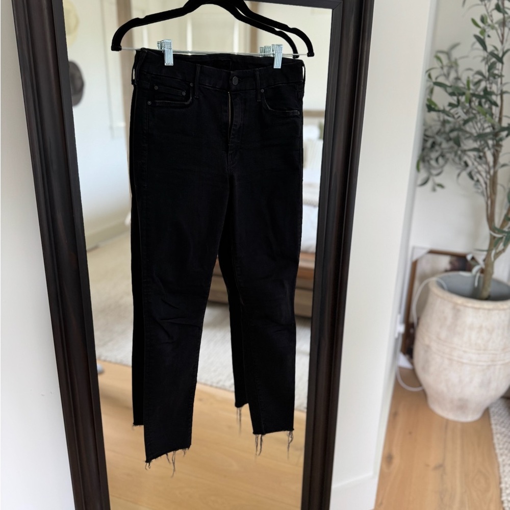 Mother The Looker Ankle Fray | “Not Guilty” Wash | Size 27
